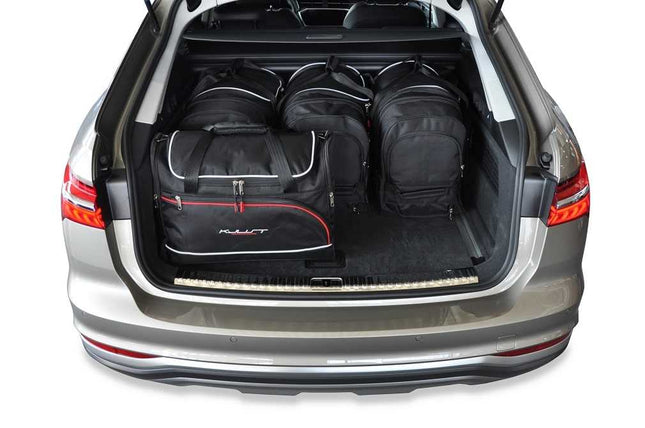 Kjust Reistassenset voor Audi A6 Allroad 2018-2023 - Set van 5 Tassen met 3 Roltassen en 2 Vliegtuigtassen