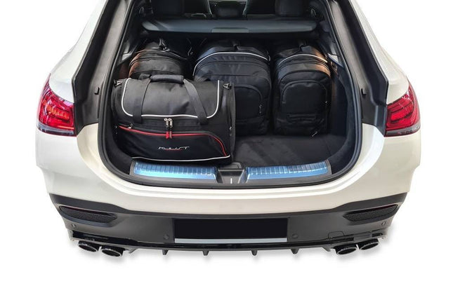 Kjust Reistassenset voor Mercedes Benz GLE Coupe vanaf 2019 - Set van 5 Tassen met 3 Roltassen en 2 Vliegtuigtassen