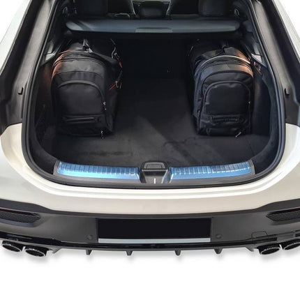 Kjust Reistassenset voor Mercedes Benz GLE Coupe vanaf 2019 - Set van 5 Tassen met 3 Roltassen en 2 Vliegtuigtassen