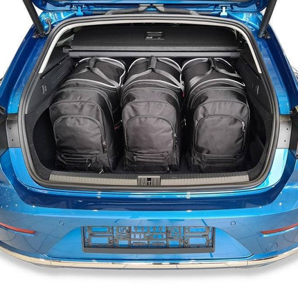 Kjust Reistassenset voor Volkswagen Arteon Shooting Brake 2020-2024 - Set van 5 Tassen met 3 Roltassen en 2 Sporttassen