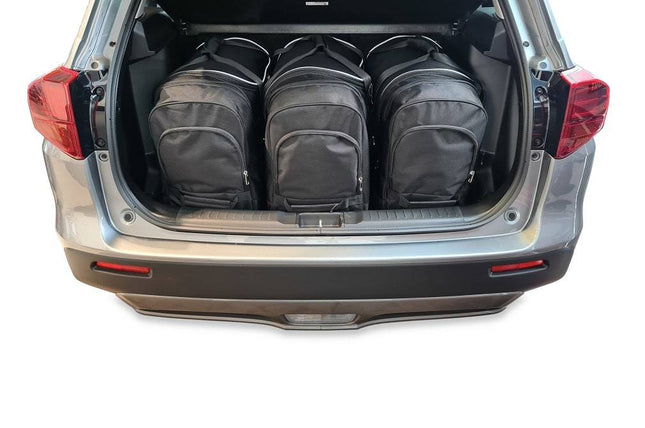 Kjust Reistassenset voor Suzuki Vitara 5-deurs 2015-2024 - Set van 3 Tassen met 3 Roltassen