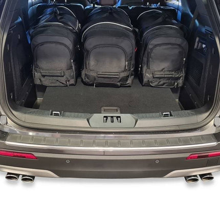 Kjust Reistassenset voor Ford Explorer vanaf 2020 - Set van 6 Tassen met 3 Roltassen en 3 Sporttassen