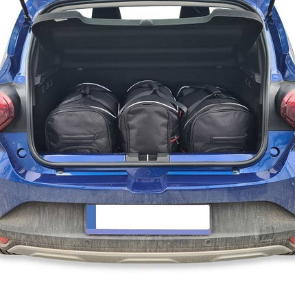Kjust Reistassenset voor Dacia Sandero Stepway vanaf 2020 - Set van 3 Tassen met 2 Roltassen en 1 Sporttas