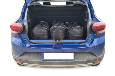Kjust Reistassenset voor Dacia Sandero Stepway vanaf 2020 - Set van 3 Tassen met 2 Roltassen en 1 Sporttas