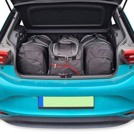 Kjust Reistassenset voor Volkswagen ID.3 vanaf 2020 - Set van 4 Tassen met 2 Roltassen en 2 Sporttassen