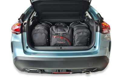 Kjust Reistassenset voor Citroen C4 X vanaf 2023 - Set van 4 Tassen met 2 Roltassen en 2 Sporttassen