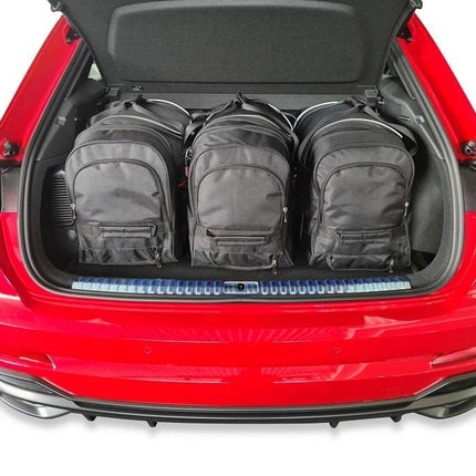 Kjust Reistassenset voor Audi Q3 vanaf 2019 - Set van 3 Tassen met 3 Roltassen