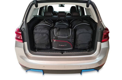 Kjust Reistassenset voor BMW iX3 2020-2025 - Set van 4 Tassen met 3 Roltassen en 1 Vliegtuigtas