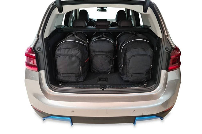 Kjust Reistassenset voor BMW iX3 2020-2025 - Set van 4 Tassen met 3 Roltassen en 1 Vliegtuigtas