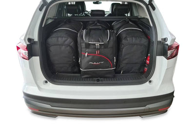 Kjust Reistassenset voor Skoda Enyaq vanaf 2021 - Set van 4 Tassen met 3 Roltassen en 1 Sporttas