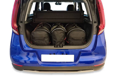 Kjust Reistassenset voor Kia Soul EV vanaf 2019 - Set van 3 Tassen met 2 Roltassen en 1 Sporttas