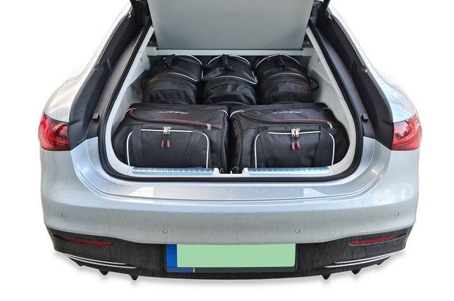 Kjust Reistassenset voor Mercedes Benz EQS Limousine vanaf 2022 - Set van 5 Tassen met 3 Roltassen en 2 Sporttassen