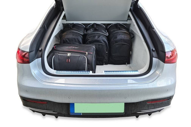 Kjust Reistassenset voor Mercedes Benz EQS Limousine vanaf 2022 - Set van 5 Tassen met 3 Roltassen en 2 Sporttassen