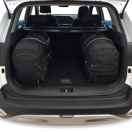 Kjust Reistassenset voor Kia Sportage 5-deurs vanaf 2021 - Set van 3 Tassen met 3 Roltassen