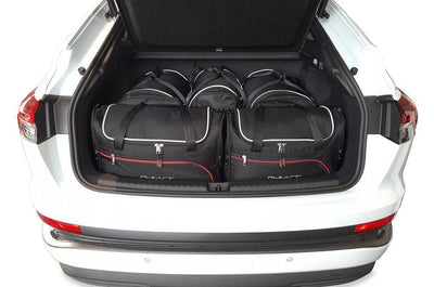 Kjust Reistassenset voor Audi Q4 Sportback e-tron vanaf 2021 - Set van 5 Tassen met 2 Roltassen 1 Sporttas en 2 Vliegtuigtassen