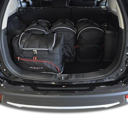 Kjust Reistassenset voor Mitsubishi Outlander 2013-2024 - Set van 5 Tassen met 3 Roltassen en 2 Sporttassen