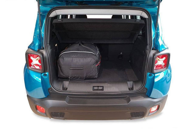 Kjust Reistassenset voor Jeep Renegade vanaf 2015 - Set van 2 Tassen met 2 Roltassen