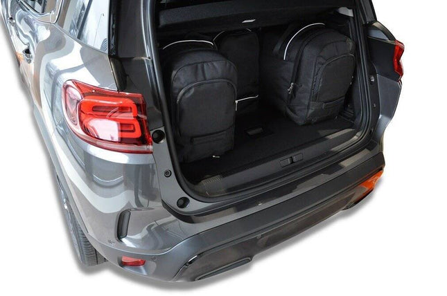 Kjust Reistassenset voor Citroen C5 Aircross 2018-2025 - Set van 4 Tassen met 2 Roltassen en 2 Sporttassen