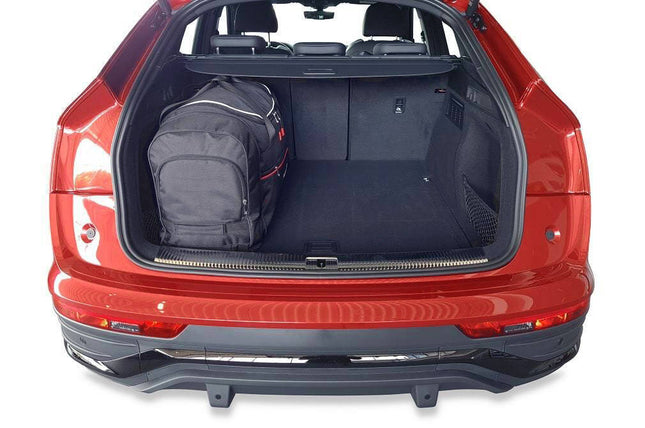 Kjust Reistassenset voor Audi Q5 Sportback 2021-2025 - Set van 4 Tassen met 3 Roltassen en 1 Vliegtuigtas