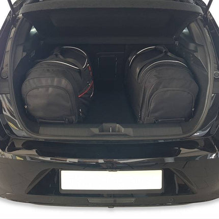 Kjust Reistassenset voor Opel Astra 5-deurs vanaf 2022 - Set van 4 Tassen met 2 Roltassen 1 Sporttas en 1 Vliegtuigtas