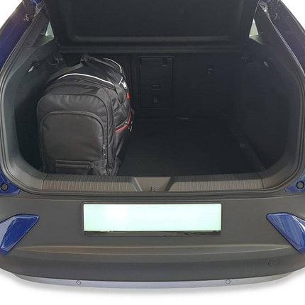 Kjust Reistassenset voor Volkswagen ID.5 vanaf 2022 - Set van 4 Tassen met 2 Roltassen 1 Sporttas en 1 Vliegtuigtas
