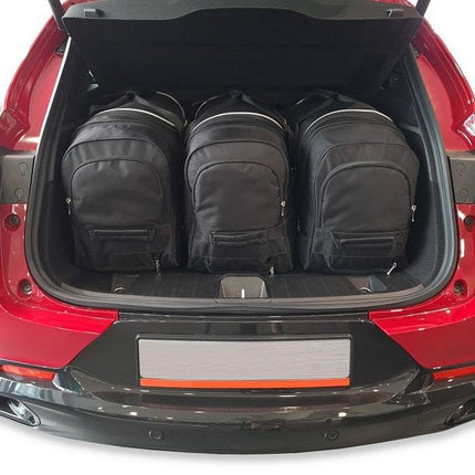 Kjust Reistassenset voor Alfa Romeo Tonale vanaf 2022 - Set van 3 Tassen met 3 Roltassen