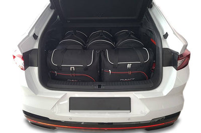 Kjust Reistassenset voor Skoda Enyaq Coupe vanaf 2022 - Set van 5 Tassen met 3 Roltassen en 2 Vliegtuigtassen