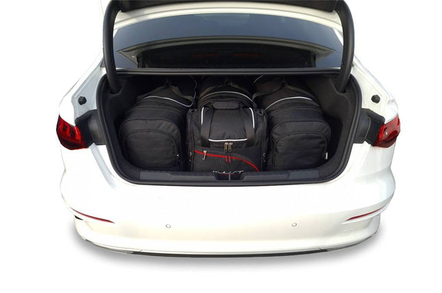 Kjust Reistassenset voor Audi A3 Sedan vanaf 2020 - Set van 4 Tassen met 3 Roltassen en 1 Vliegtuigtas