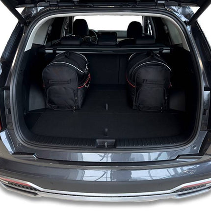 Kjust Reistassenset voor Kia Sorento 2020-2024 - Set van 5 Tassen met 3 Roltassen en 2 Sporttassen