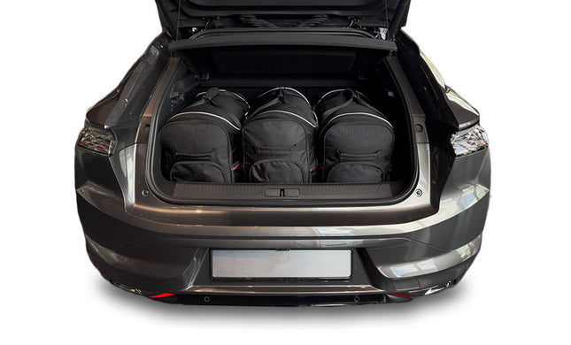 Kjust Reistassenset voor Citroen DS4 5-deurs 2022-2025 - Set van 3 Tassen met 3 Roltassen