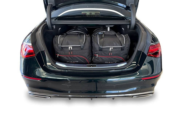 Kjust Reistassenset voor Mercedes Benz S-Klasse 2013-2020 - Set van 4 Tassen met 2 Roltassen en 2 Sporttassen