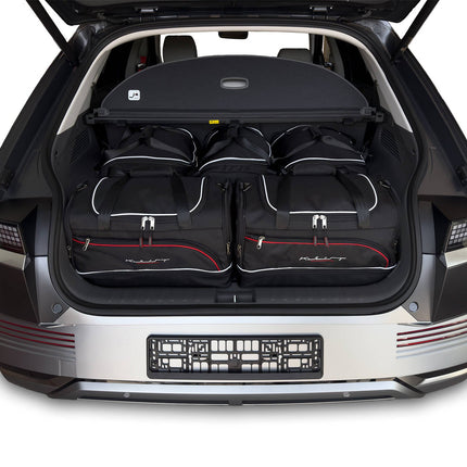 Kjust Reistassenset voor Hyundai Ioniq 5 vanaf 2021 - Set van 5 Tassen met 3 Roltassen en 2 Sporttassen