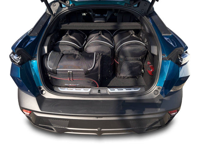 Kjust Reistassenset voor Peugeot 408 vanaf 2022 - Set van 5 Tassen met 3 Roltassen en 2 Vliegtuigtassen