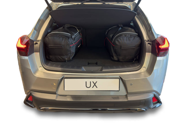 Kjust Reistassenset voor Lexus UX 2018-2024 - Set van 3 Tassen met 3 Roltassen