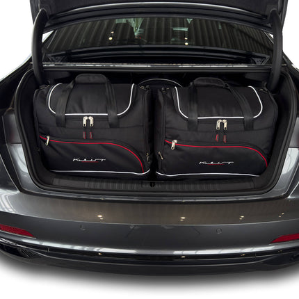 Kjust Reistassenset voor Audi A6 Sedan 2018-2024 - Set van 5 Tassen met 3 Roltassen en 2 Sporttassen