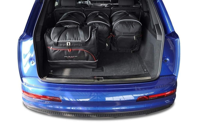Kjust Reistassenset voor Audi Q7 vanaf 2015 - Set van 5 Tassen met 3 Roltassen en 2 Sporttassen