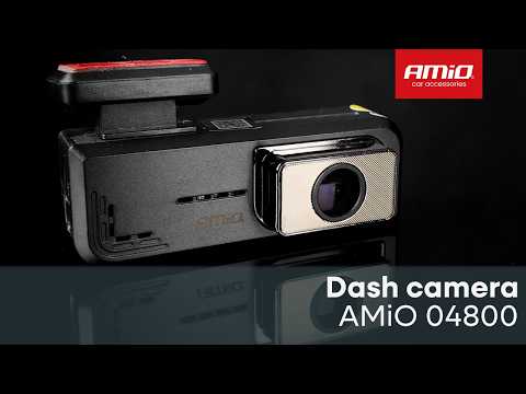 AMiO Dashcam Voor en Achter 2K + 1K WLAN – Dual Camera 2560x1440 1080P WiFi – 512GB Ondersteuning – Parking Mode G Sensor Nachtmodus