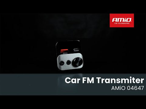 Joyroom Bluetooth Music FM Transmetteur Pro Handsfree Call avec Bassbooster USB-C & 2X USB-A Charger Black