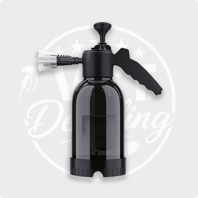 Professionele Handmatige Foam Spuit Drukschuimer Pomp met Sproeikoppen voor Detailing (2 Liter)