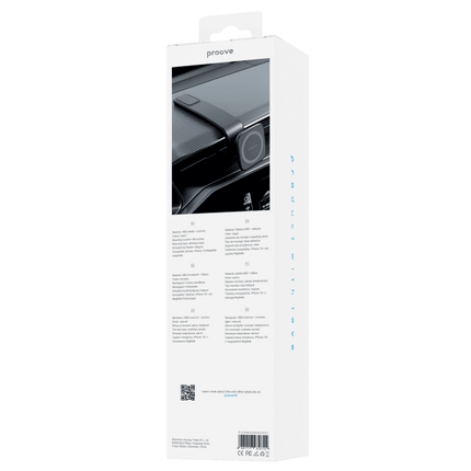 Proove Block Magnetische Zelfklevende Smartphone Autohouder - Verstelbare en Stijlvolle Houder voor iPhone 12+ en MagSafe Apparaten - VCTparts.nl