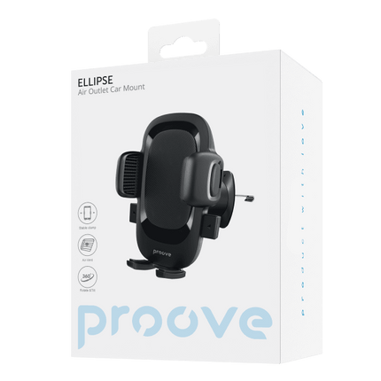 Proove Ellipse Autotelefoonhouder met Ventilatierooster Bevestiging Universele en Stijlvolle Smartphonehouder - 360° Verstelbaar voor Optimaal Gebruiksgemak - VCTparts.nl
