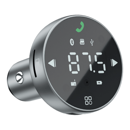 Proove Proove FM Transmitter Sound Sync 30W (PD+QC3.0) TypeC+USB Grijs – Muziekstreaming en Snelladen in één Compacte Oplossing Proove 1