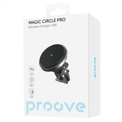 Proove Proove MagSafe Draadloze Telefoonhouder Auto 15W – Magnetische Snellader met Ventilatierooster Bevestiging en 360° Draaibare Houder Proove 5