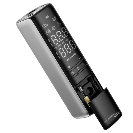 Proove Pump Assistant Lite Draagbare 12V Pomp – 120W Vermogen – 3m Kabel – Compact en Lichtgewicht – Grijs - VCTparts.nl