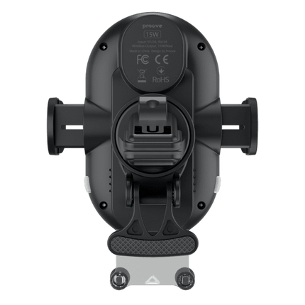 Proove Rounded Energy 15W Draadloze Telefoonhouder Auto Ventilatierooster en Dashboard – Eenvoudige en Efficiënte Oplossing - VCTparts.nl