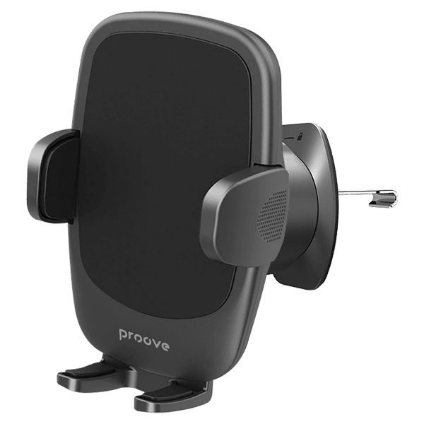 Proove Soft Lock Universele Verstelbare Autohouder voor Smartphone (4.7 - 6.9 inch) - Ventilatierooster Bevestiging - Stijlvol Zwart Design voor Veiligheid en Gebruiksgemak - VCTparts.nl