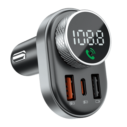 Proove Proove Sound Link Bluetooth 5.0 FM Transmitter en Snellader voor Auto (USBA 2x + USBC) Zwart Proove 7