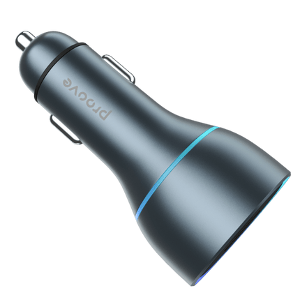 Proove Proove Super Charge 130W Autolader USB + 2x USB - C – Krachtige Snellaad Autolader voor Smartphone Tablet en Laptop Proove 3