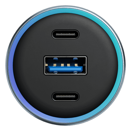 Proove Proove Super Charge 130W Autolader USB + 2x USB - C – Krachtige Snellaad Autolader voor Smartphone Tablet en Laptop Proove 2