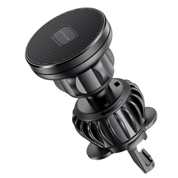 Proove Telefoonhouder Basic Pro Magnetische Bevestiging Ventilatierooster Zwart 360° Draaibaar Geschikt voor Smartphones 4.7 - 6.9 Inch - VCTparts.nl